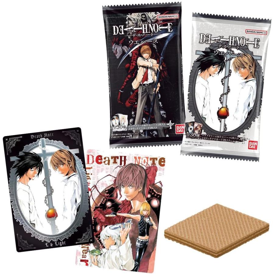 デスノート　ウエハース　バラ可能 BANDAI（バンダイ） DEATH NOTE ウエハース 10個入り ばら売り
