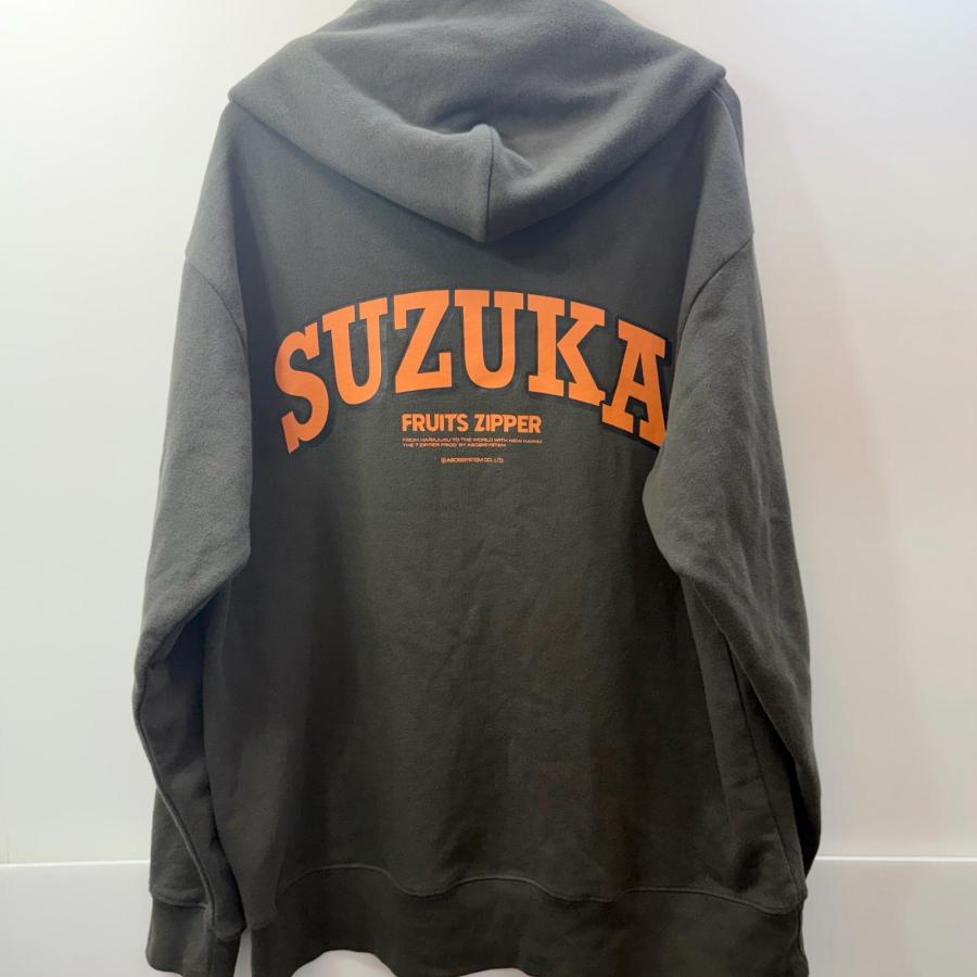 中古】FRUITS ZIPPER 鎮西寿々歌 OSHI API パーカー XLサイズ : おた 