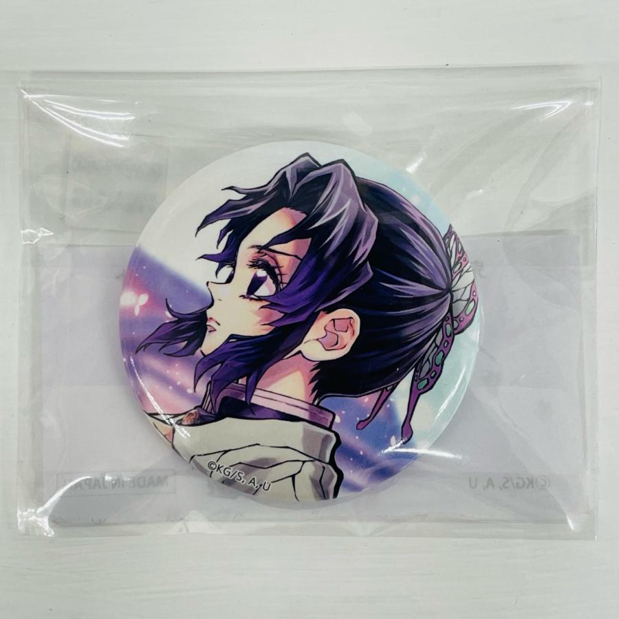 中古】 F賞 胡蝶しのぶ 箔押し44mm缶バッジ 「劇場版 鬼滅の刃 無限城 