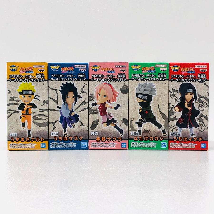 中古】 全5種セット「NARUTO-ナルト-疾風伝」WCF【フィギュア】 : おた