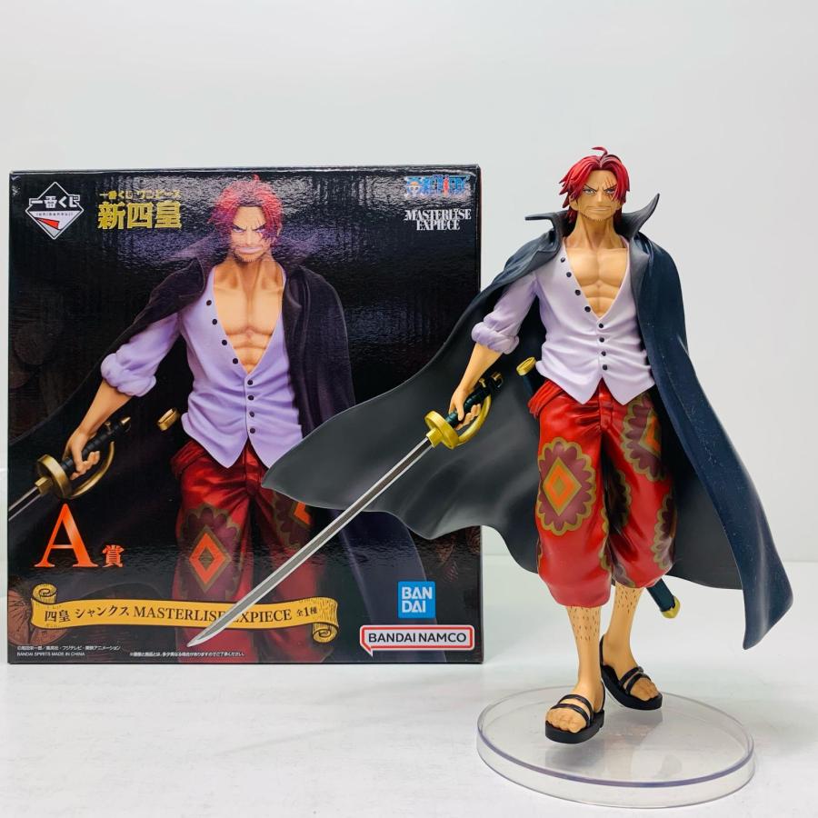 ワンピース ONE PIECE フィギュア 新四皇 A賞  シャンクス　 中古】 A賞四皇シャンクスMASTERLISEEXPIECEフィギュア「新四皇/一番