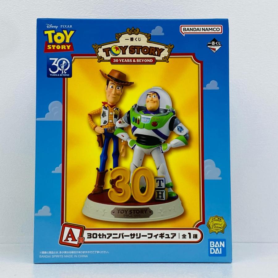 中古】 A賞ウッディ＆バズ・ライトイヤー30thアニバーサリーフィギュア