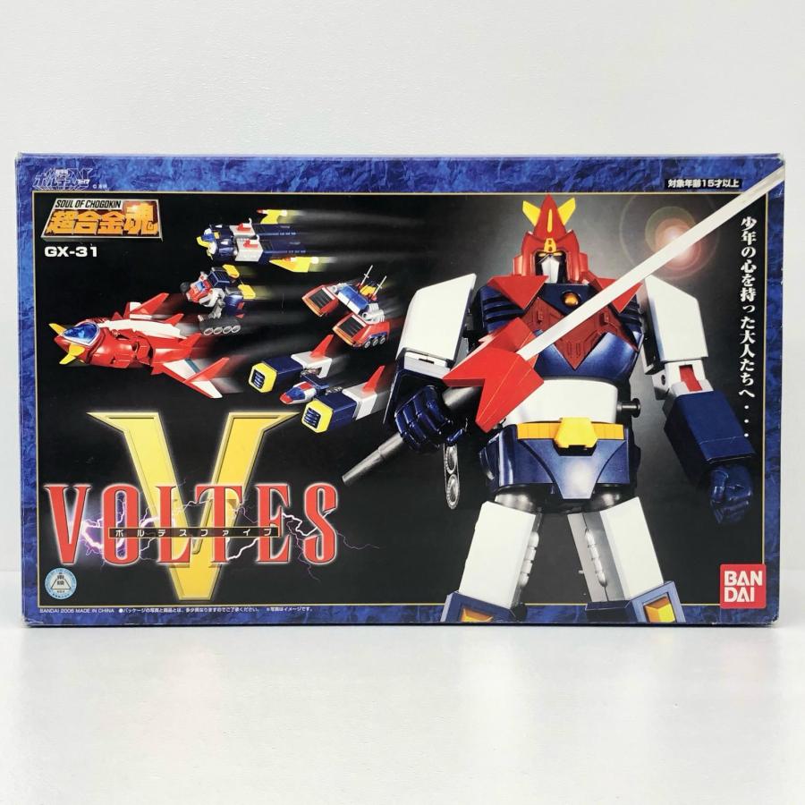 超電磁マシーン100cm ボルテスV フィギュア スタチュー 1m 中古】 超電磁マシーンボルテスV フィギュア GX-31ボルテスV 超合金魂