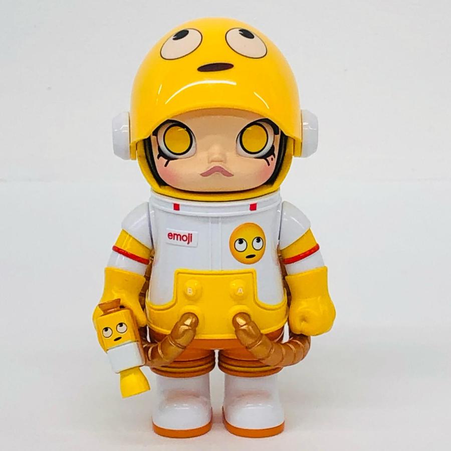中古】 POPMART MEGA SPACE MOLLY 100%×emoji シリーズ フィギュア SO