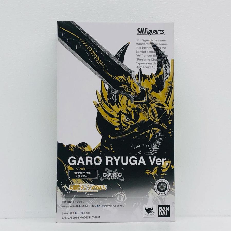 【中古】 BANDAI バンダイ S.H.フィギュアーツ 黄金騎士 ガロ (流牙金色Ver.) 牙狼-GARO- 〜闇を照らす者〜 (魂ウェブ商店限定) 中古】 牙狼-GARO-〜闇を照らす者〜 フィギュア 黄金騎士ガロ(流牙Ver