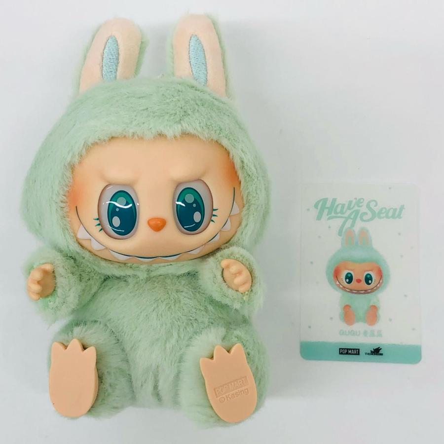 中古】 QUQU 「POP MART THE MONSTERS Have a Seat ぬいぐるみ 