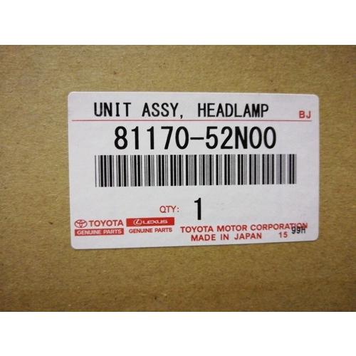 【GP美品】純正品 トヨタ シエンタ NCP175/NHP170/NSP075 ヘッドランプ 左 81170-52N00_2