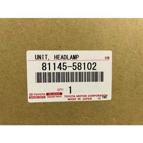 【GPマテリアル品】純正品 トヨタ アルファード GGH20 ヘッドランプ 右 81145-58102の画像