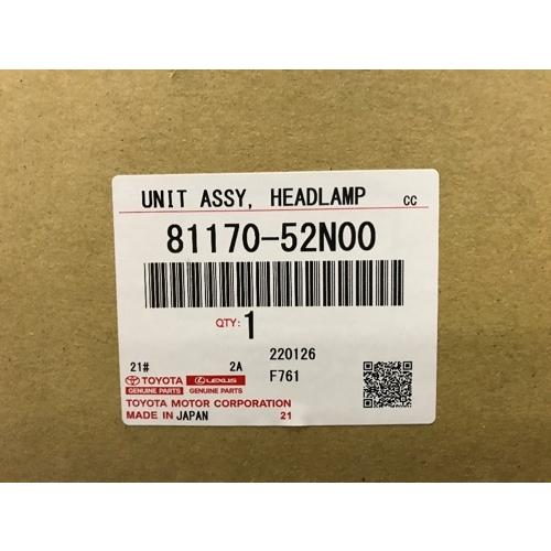 【GP美品】純正品 トヨタ シエンタ NCP175/NHP170 ヘッドランプ 左 81170-52N00_1