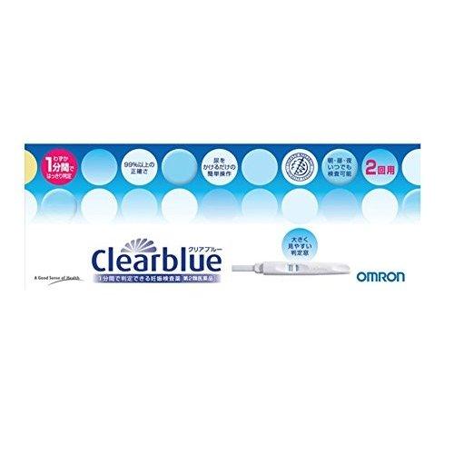 妊娠検査薬クリアブルー（2回用）〔検査薬〕オムロン OMRON