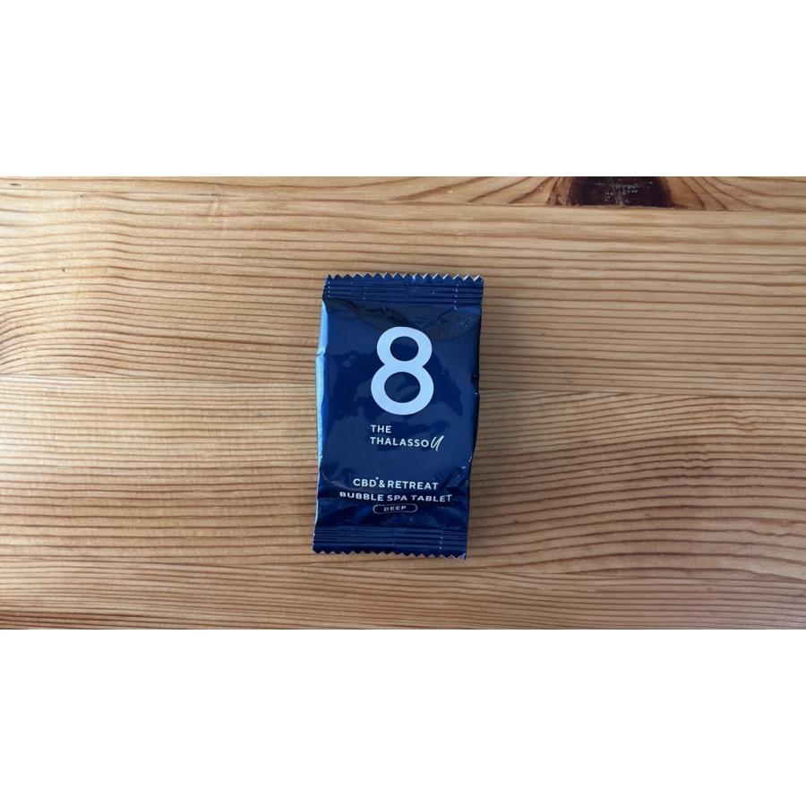 炭酸ミネラル風呂 【8THE THALASSOu】40g×6錠（ライトブルー）ディープ