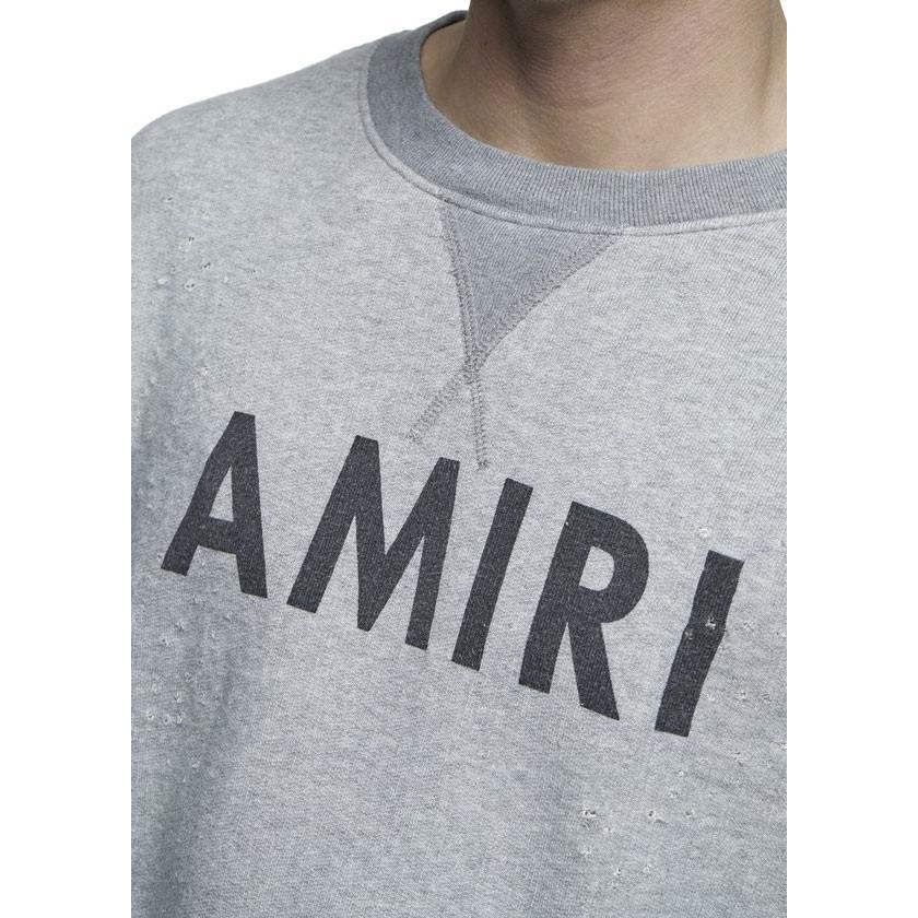 AMIRI アミリ トレーナー グレー MHD06-DIS216AM2 Grey CREWNECK 