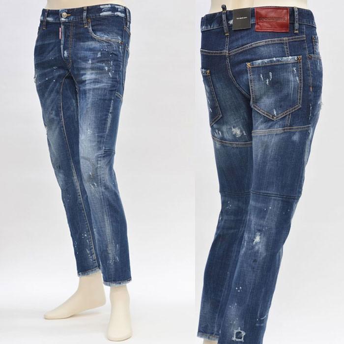 最新作】 ディースクエアード DSQUARED2 タイディ バイカー ジーンズ
