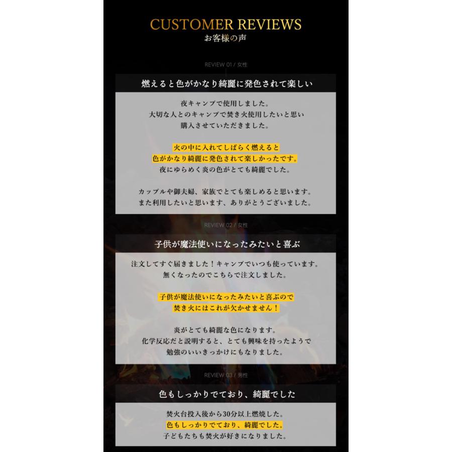 Tv 雑誌で紹介 炎神 Enjin 4セット 12袋入り 日本の花火職人が開発 炎の色をカラフルに変える魔法の粉 日本初の国内製造 薪 焚き火 焚火 焚き火台 Y22 グローバルshop ヤフー店 通販 Yahoo ショッピング