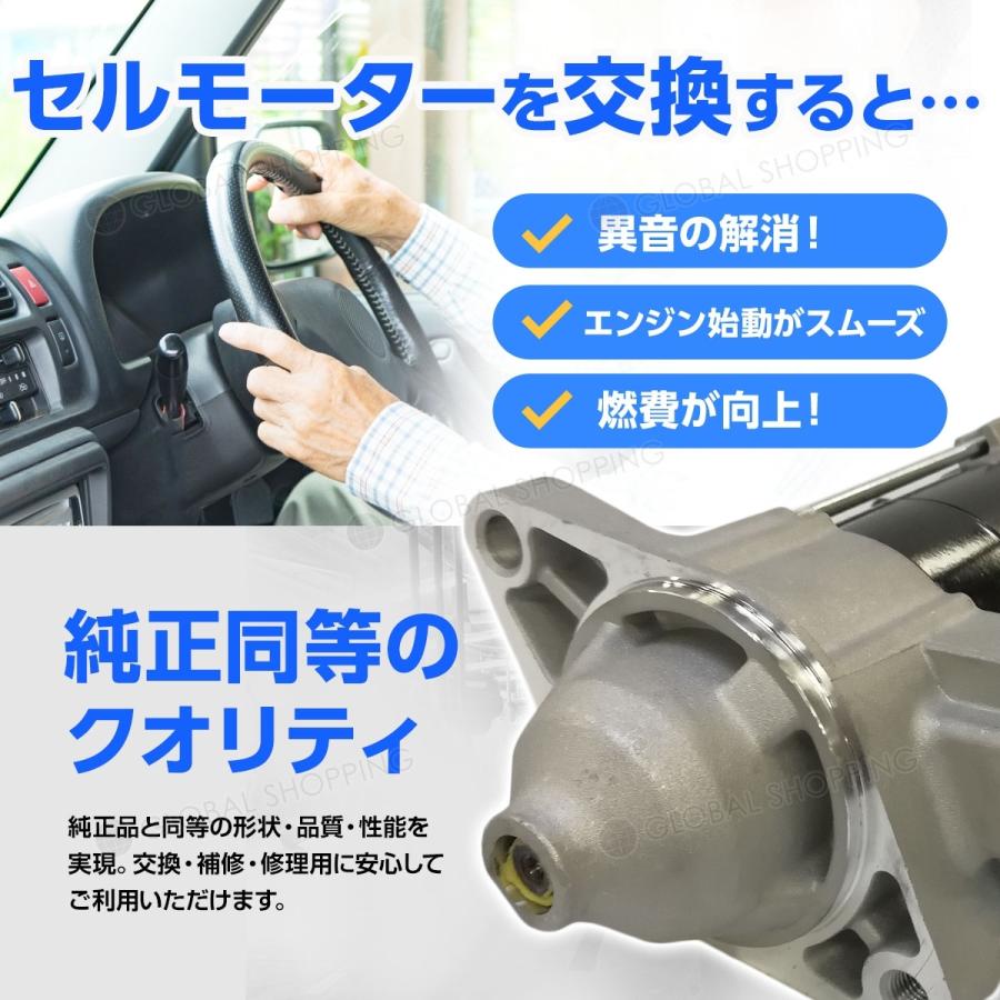 スターターモーター セルモーター トヨタ ラクティス(NCP100 NCP105