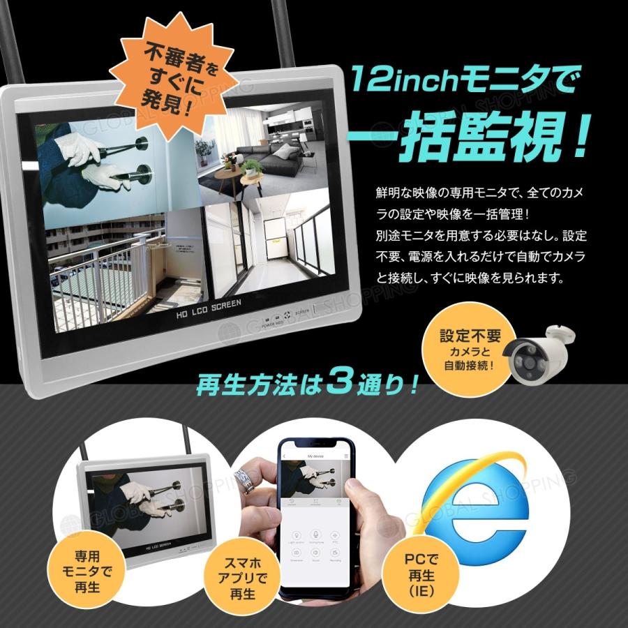 防犯カメラ 監視カメラ 200万画素 ワイヤレス 屋外 屋内 家庭用 防犯カメラ 監視カメラ 200万画素 ワイヤレス 屋外 屋内 家庭用