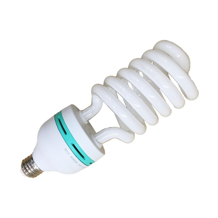 保証付 LED 電球 45W 撮影ライト 45W型 口金 E26 スパイラル 蛍光電球