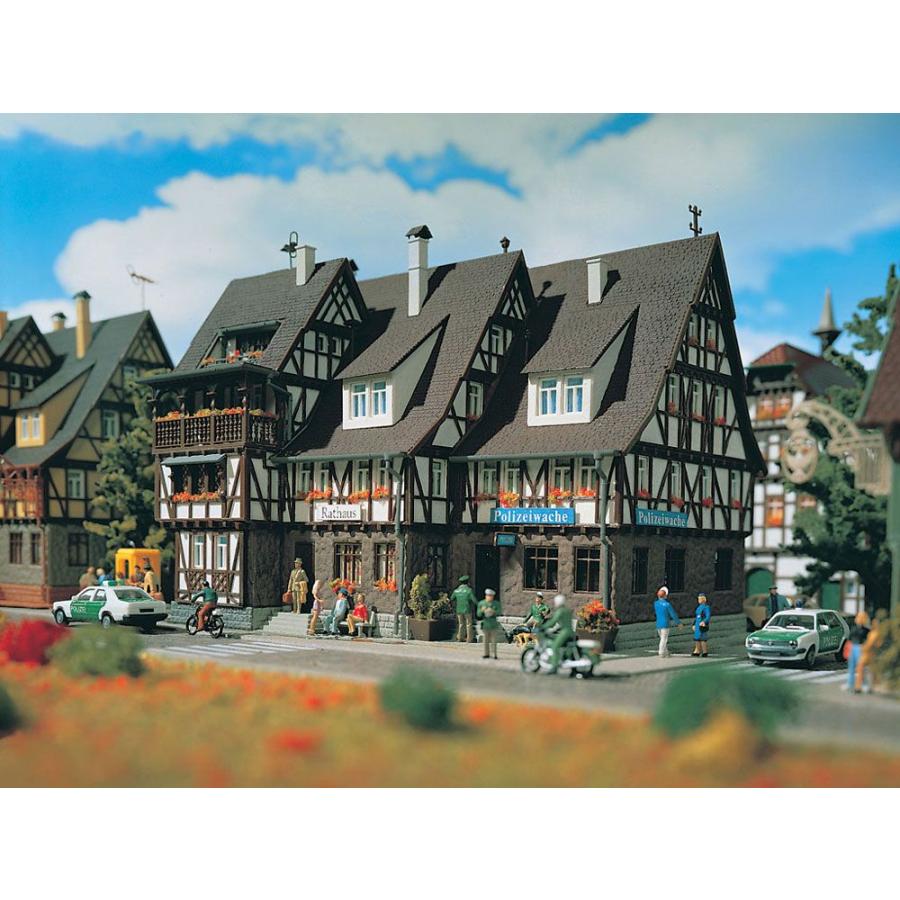 Vollmer(フォルマー) HO Rathaus mit Polizei und Gef_ngnis 43693