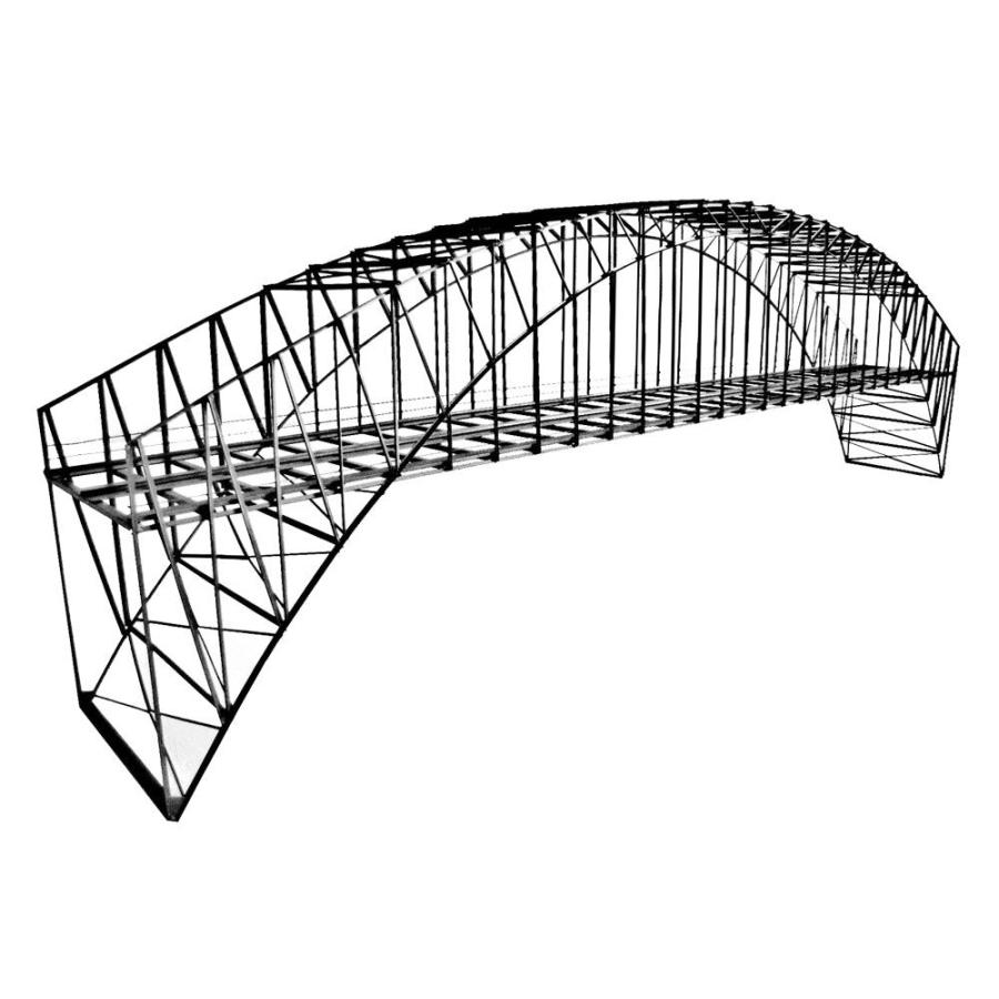 ハックブリュッケン(hack-bruecken) HO アーチ橋 B100 | 