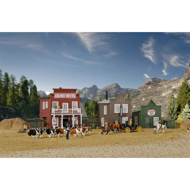 Kibri H0 Westernhäuser Ensemble Marshall - Modellbahn Swiss