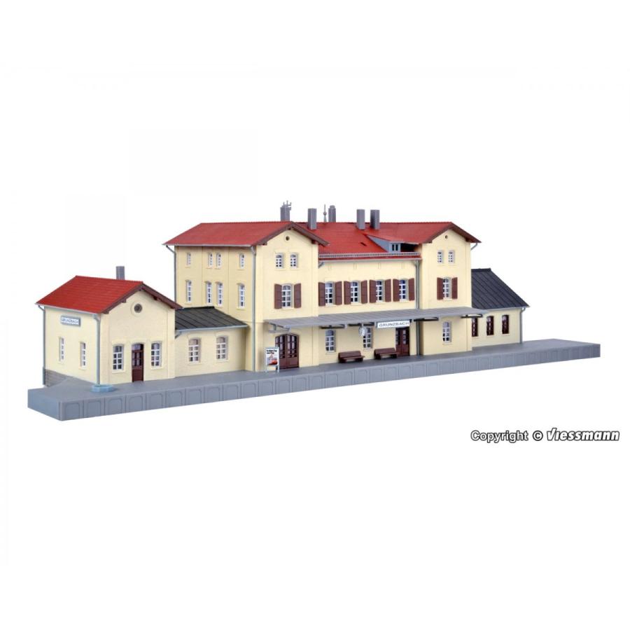 キブリ(Kibri) N グルンツバッハ駅 37710 : global-train(グローバル