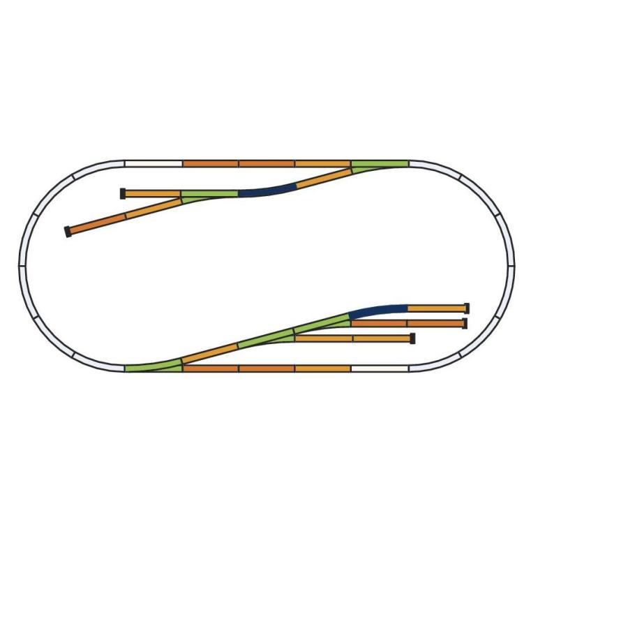 Piko HO Gleis Set D 55330