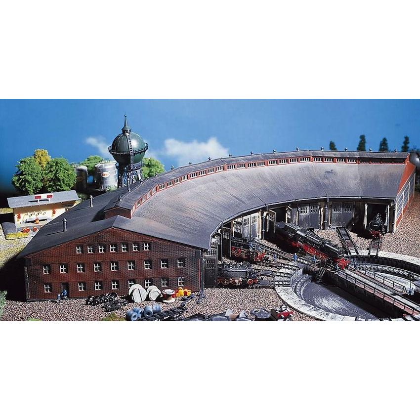 ファーラー(Faller) N 2線式扇形機関庫 222118 | 