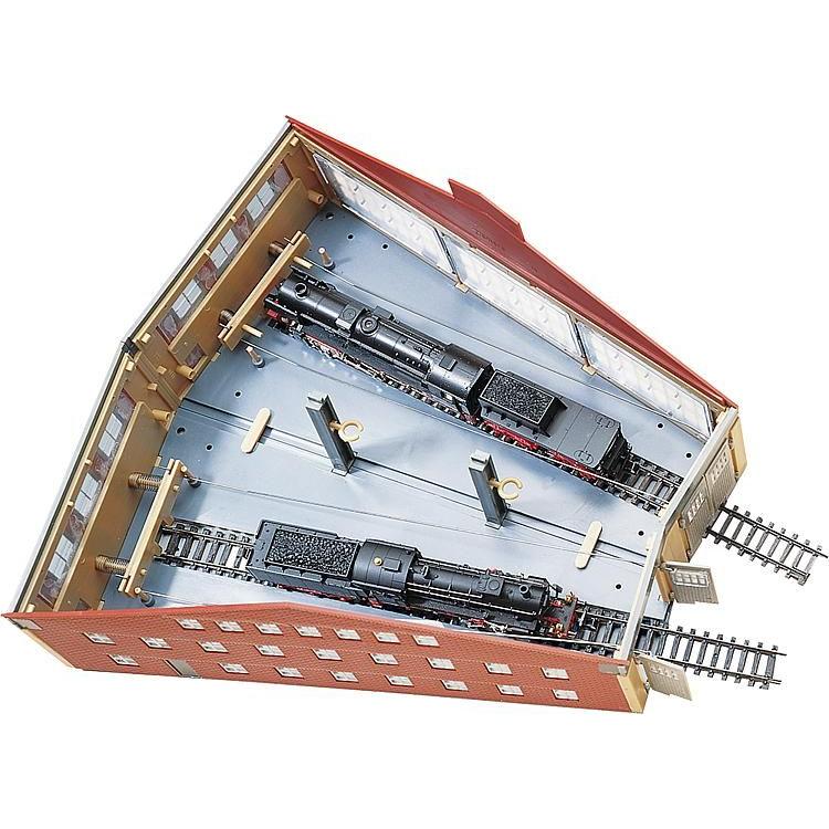 ファーラー(Faller) N 2線式扇形機関庫 222118 |  | 02