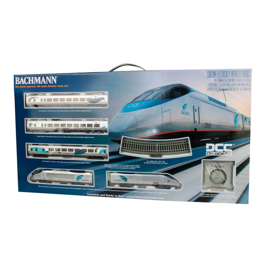 HOゲージ Acela Express 6両セット(BACHMANN) BACHMANN AMTRAK ACELA EXPRESS PASSENGER TRAIN SET HO SCALE