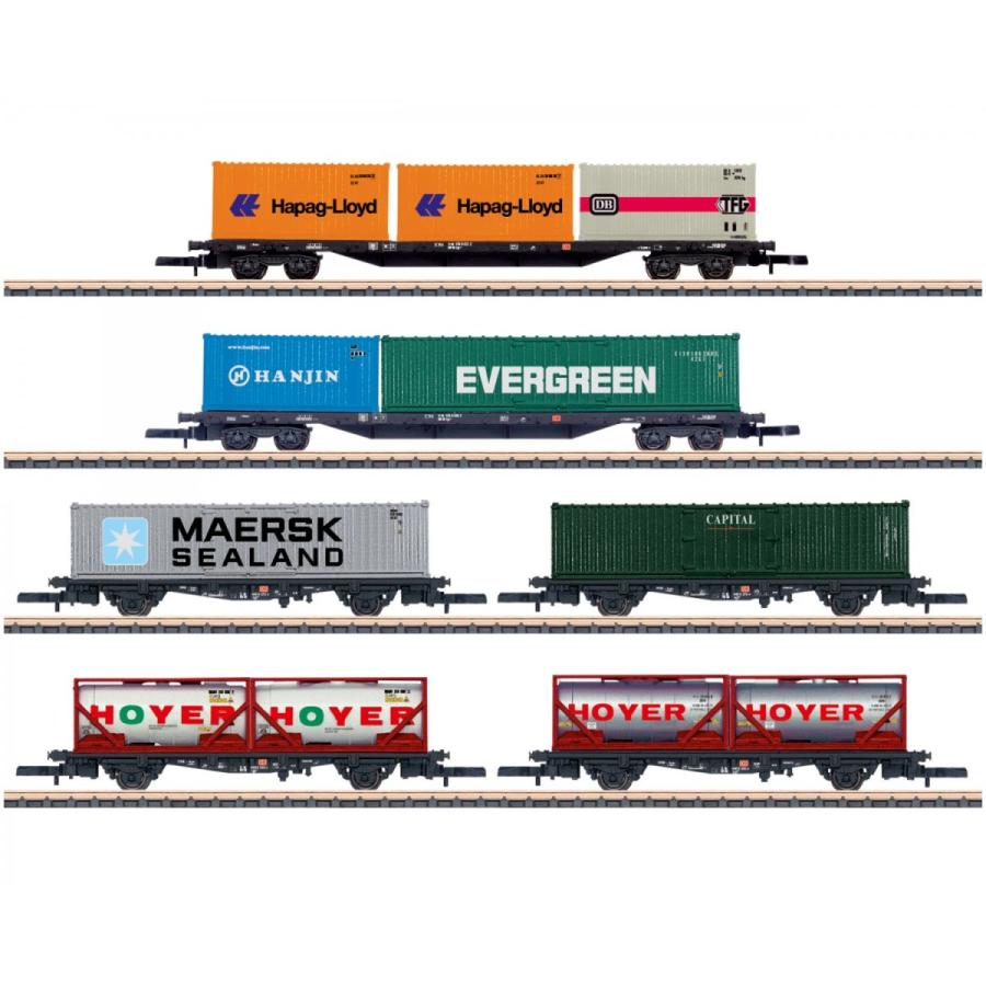 超爆安 Marklin(メルクリン) Z Container Transport Car Set 82665 Zゲージ