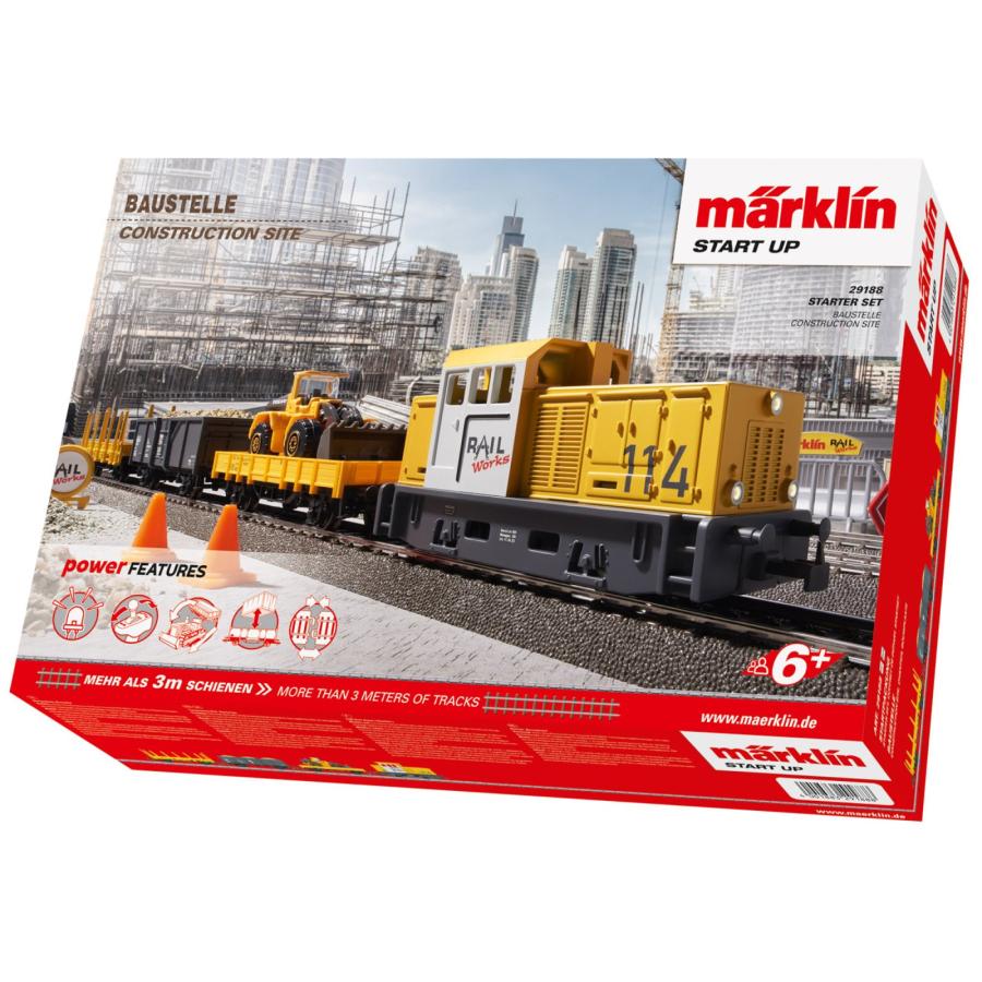 Märklin HOゲージ鉄道模型セット Marklin 36814 Kof II Small Diesel Locomotive as the Class