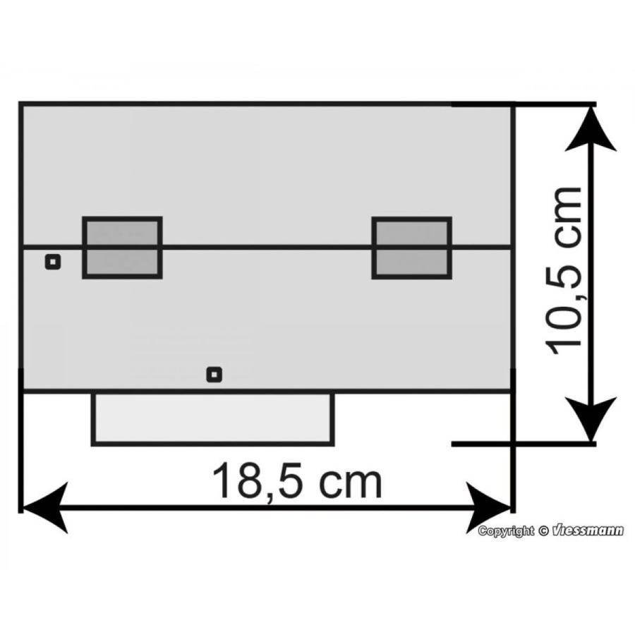 Kibri(キブリ) N Lokschuppen 37438｜global-train｜04