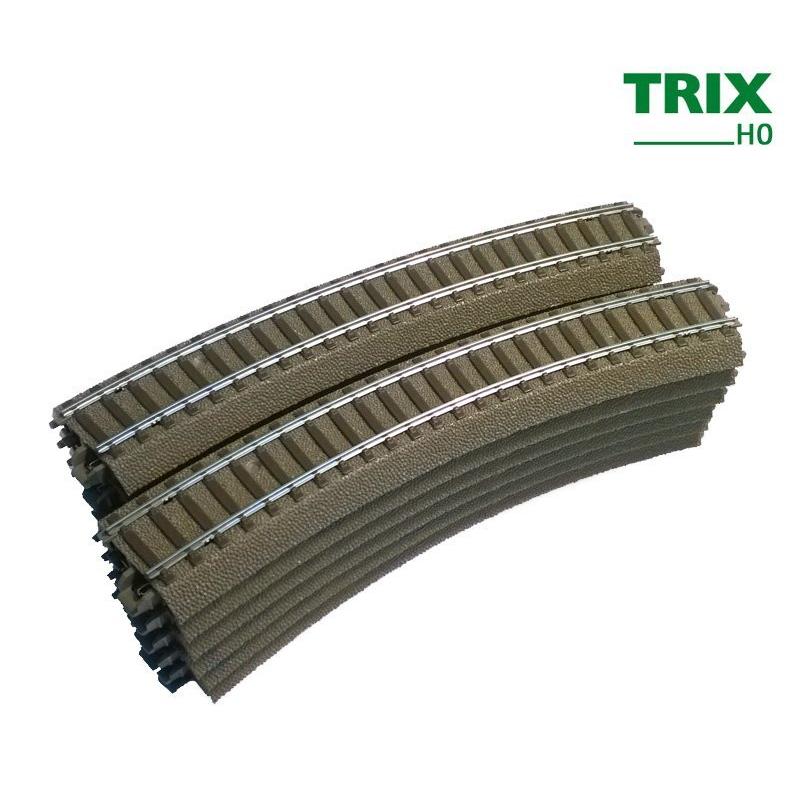 Trix(トリックス) HO Gleis R1, 360 mm T62130-12本セット : global