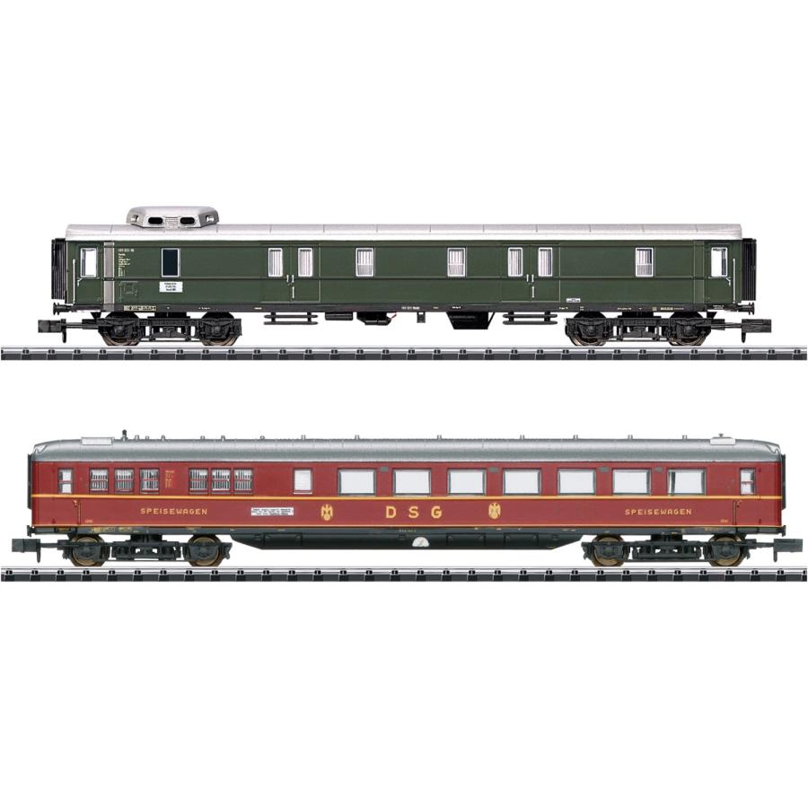 ㊂ トリックス(Trix) N D 96 Express Train Passenger Car Set 1 18286