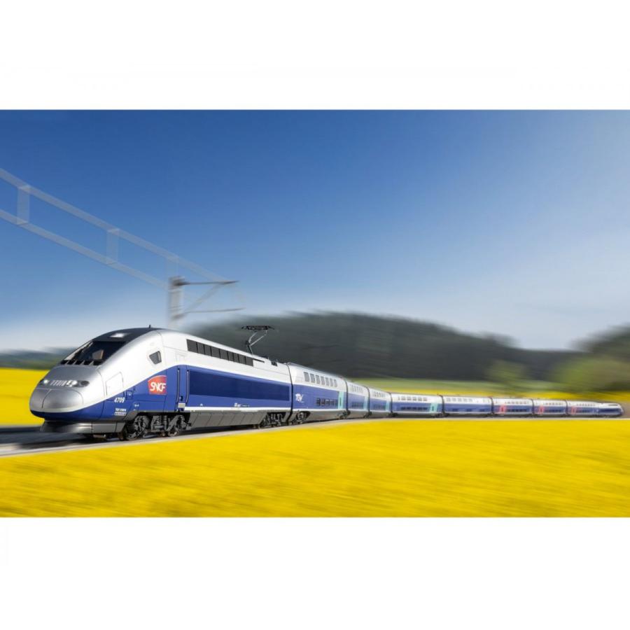 Marklin(メルクリン) HO TGV Euroduplex High-Speed Train 37793｜global-train