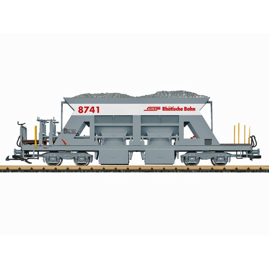 LGB(レーマン) Gゲージ Self-Unloading Hopper Car RhB 46695 模型、プラモデル-ゲーム、おもちゃ-その他鉄道模型