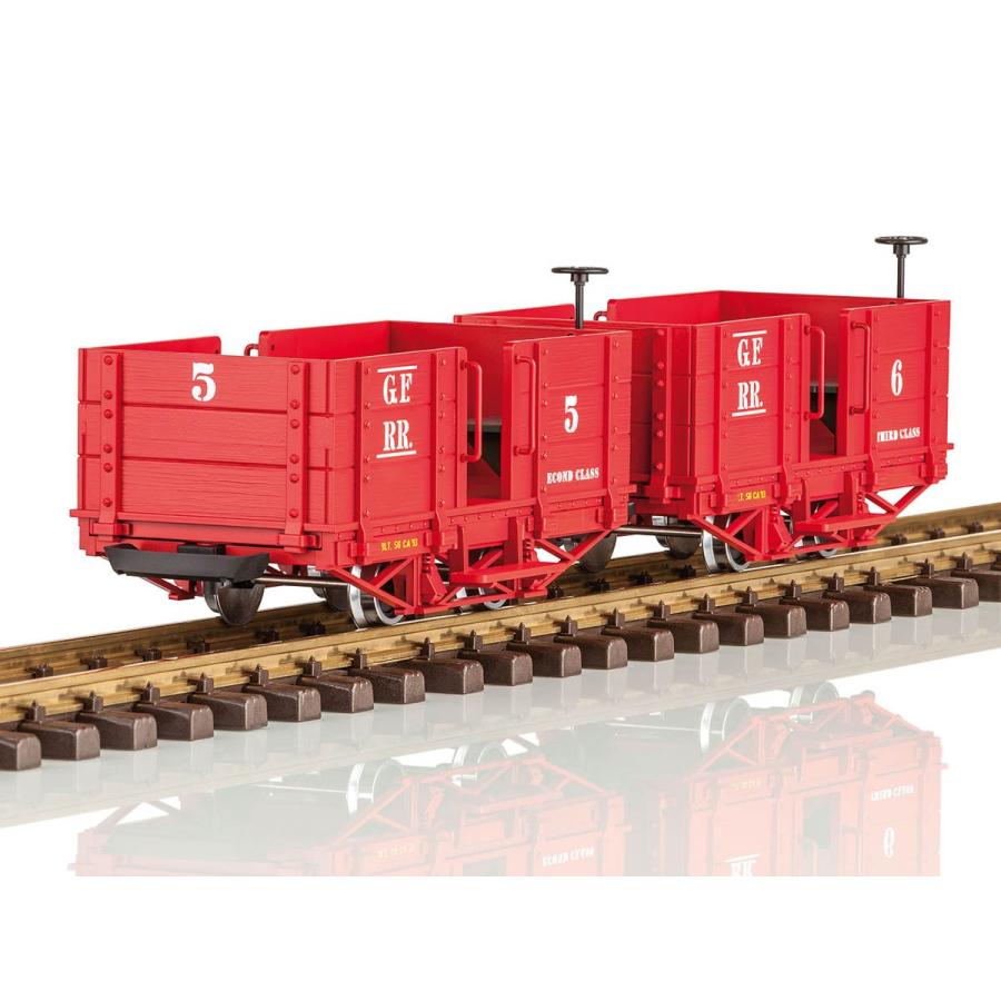 Gゲージ LGB ハンブルグ路面電車2両セット Zゲージ車両(特別価格