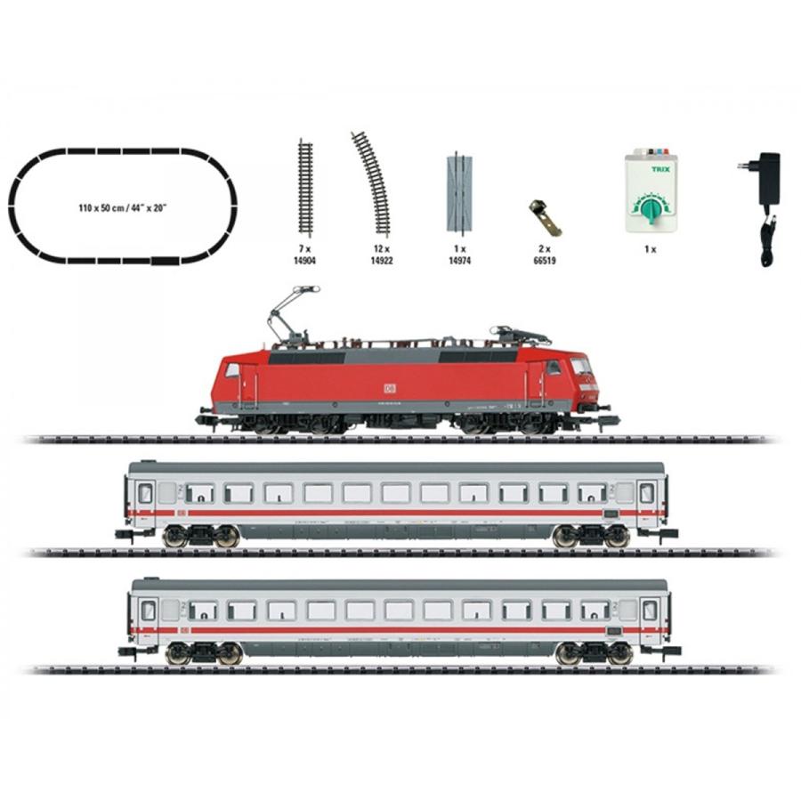 ミニトリックス(miniTrix) N ドイツ鉄道（DB AG）インターシティ入門