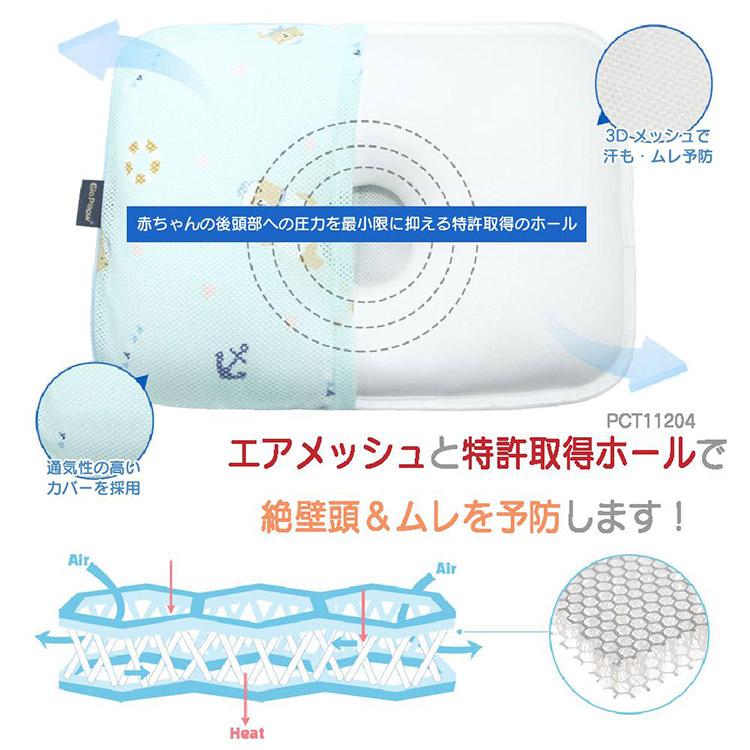 ベビー枕 ジオピロー GIO PILLOW 大韓アトピー協会推薦 特許取得 新生児 洗える ダニ防止 出産祝い 高機能枕 ママ マタニティ 赤ちゃん ベビー 乳児 …｜global-tsuhan｜05