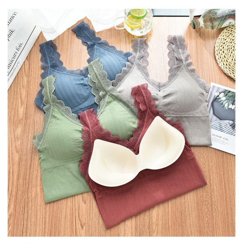 レディースキャミソール カップ付き レース肌着 インナー ルームウェア 母の日 2枚セット お買い得 コットン 綿 ポリエステル 柔らか 楽ちん 伸縮性 |  | 13