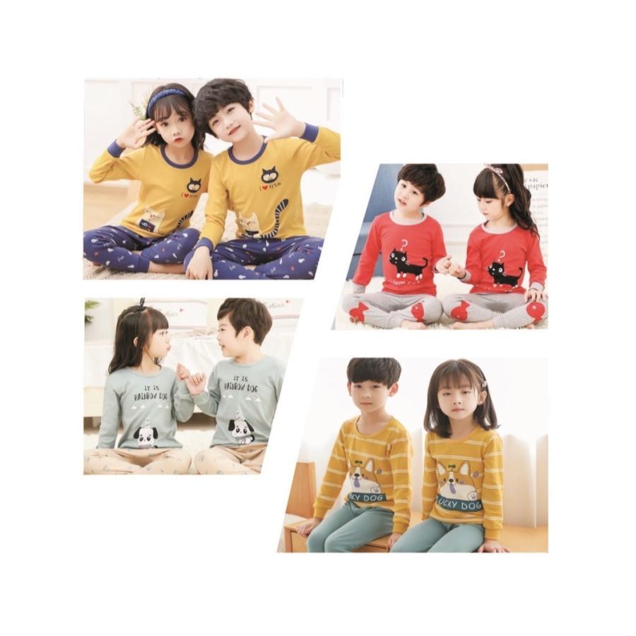 キッズパジャマ ルームウェア 長袖 子供パジャマ  キッズパジャマ キャラクター 女の子 男の子 春 ガールズ ボーイズp568 |  | 02