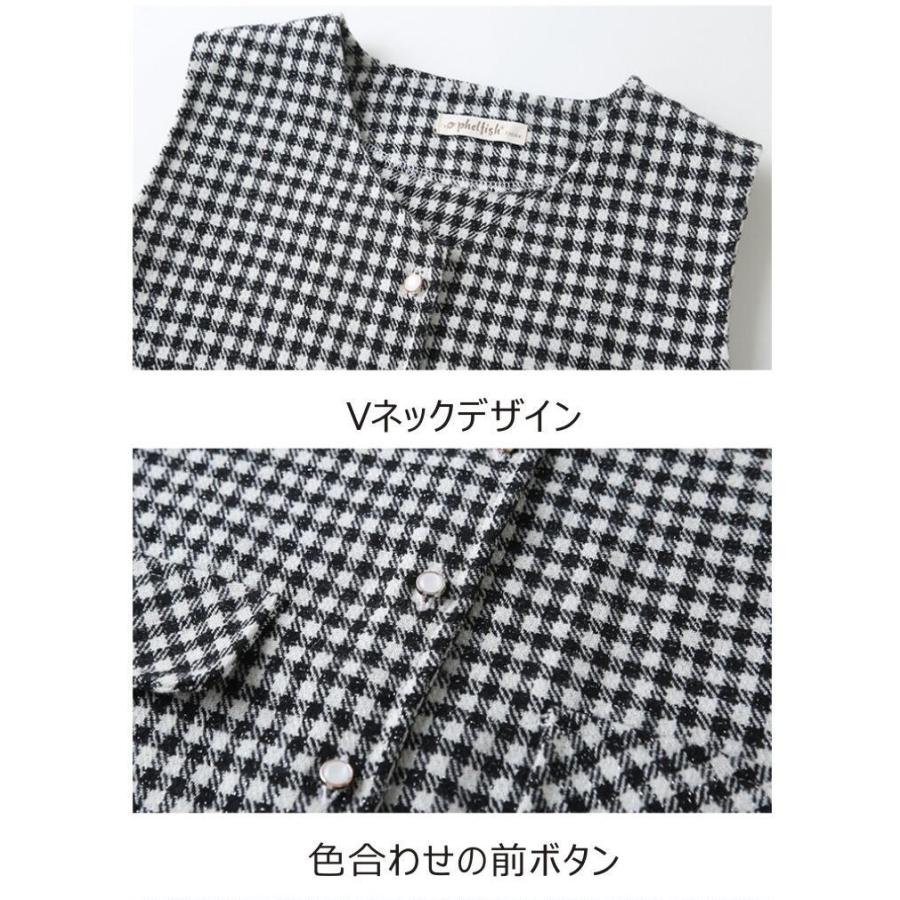 白シャツ チェックジャンスカセット シンプル フォーマル 入学式 こども 子供服 説明会 発表会 七五三 セットアップ p0626 |  | 18