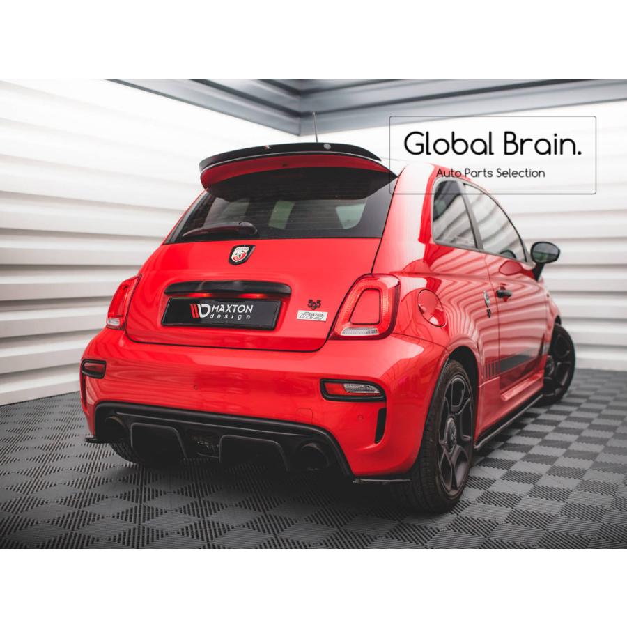 FIAT アバルト 595 フィアット リア ルーフ スポイラー : Global FIAT アバルト 595 フィアット リア ルーフ スポイラー : Global