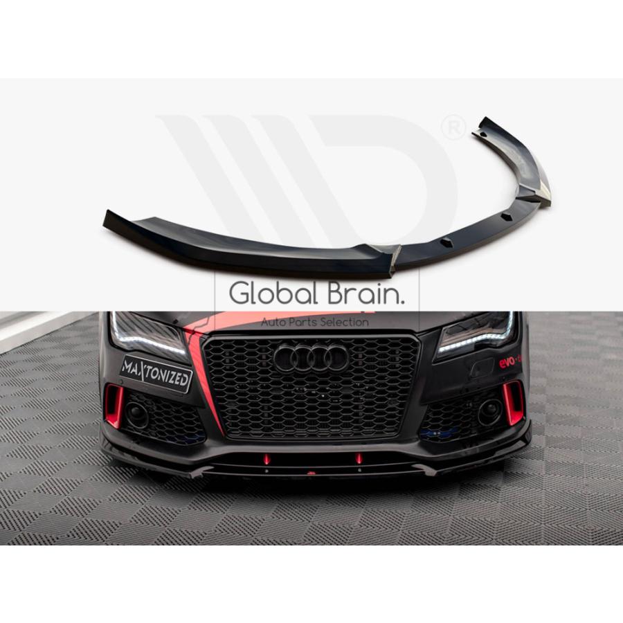 アウディ A7 4G RS7 ルック フロント リップ スポイラー | Audi | 03