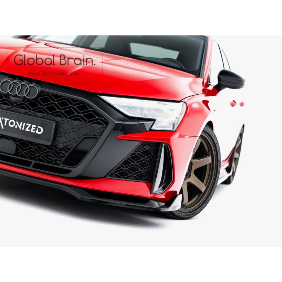 Audi（アウディ） RS3 8Y 後期 フロント リップ スポイラー V2