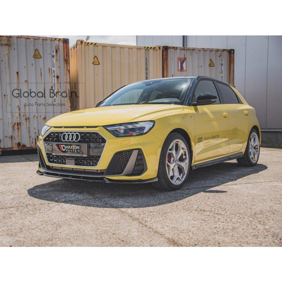 送料無料★アウディ A1/RS1対応 スポーツグリル 高級感＆迫力アップ！ Audi A1 RSスタイル フロントグリル・ブラックフレーム|VW/Audi