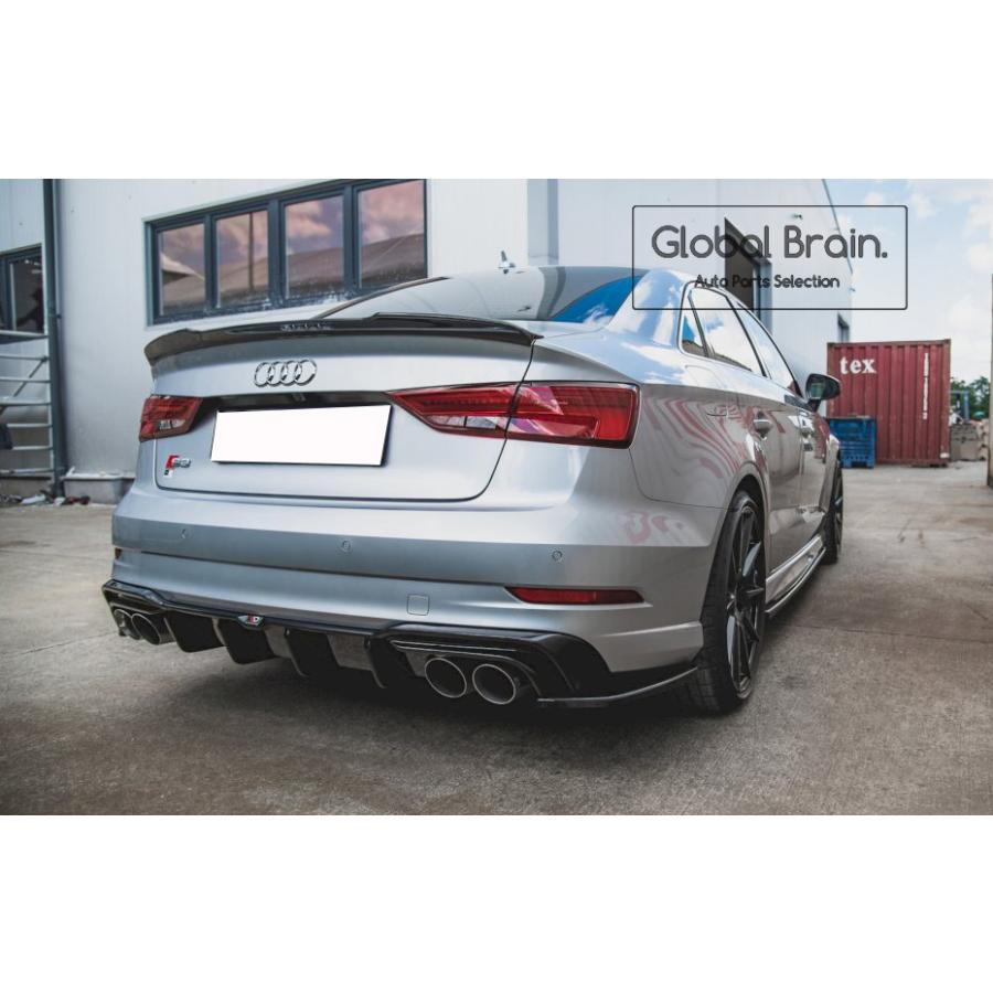 定価 Global Brainアウディ A3 8V 後期 S3 セダン リア ディフューザー