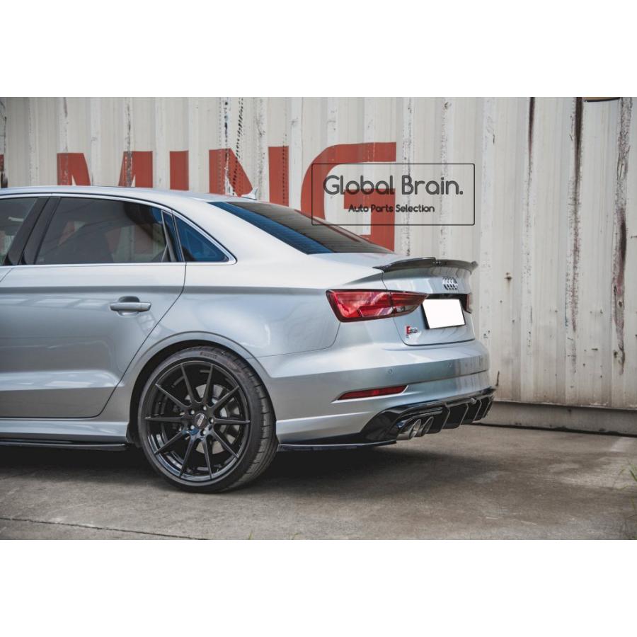 Audi アウディ A3 8V 後期 / S3 セダン リア ディフューザー : Global