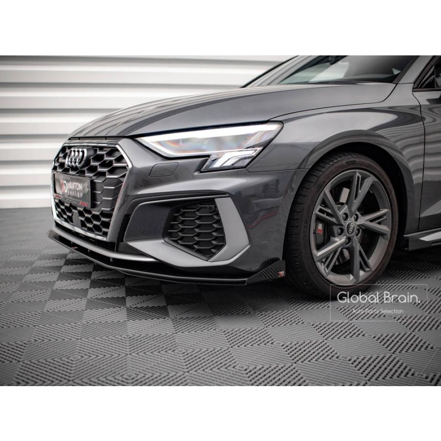Audi（アウディ） A3 8Y Sライン/S3 フロント リップ スポイラー+