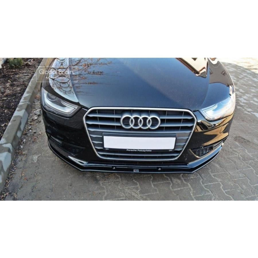 Audi（アウディ） A4 後期 B8 8K フロント リップ スポイラー V.1